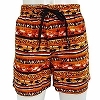 <69SLAM>ロックスラム メンズ ボードショーツ ELASTIC WAIST SAVANA ORANGE ショート丈 水着 XXL